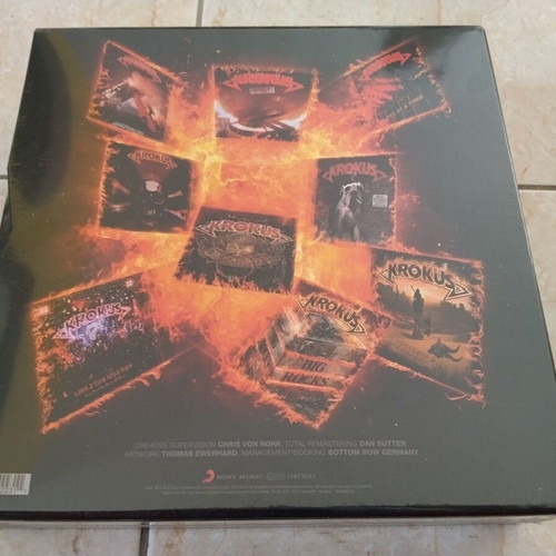 Krokus Big Eight vinyl box set new, metal