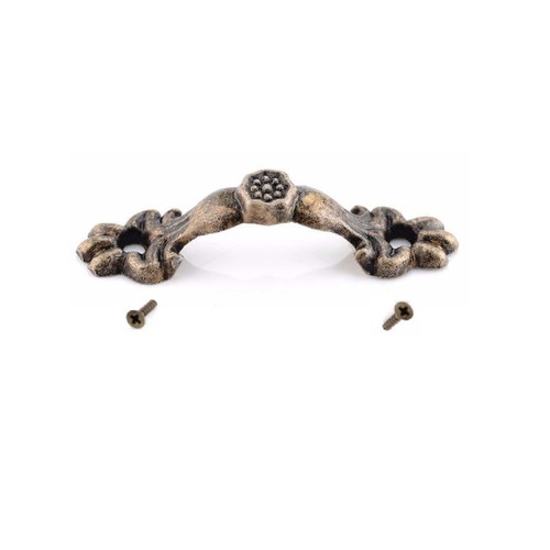 Vintage handle new 43 x 10 mm zinc alloy