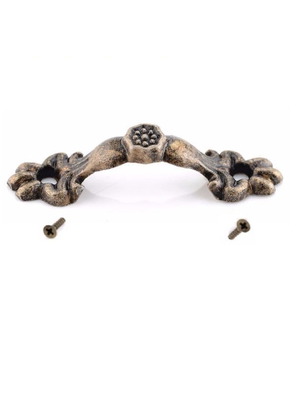 Vintage handle new 43 x 10 mm zinc alloy