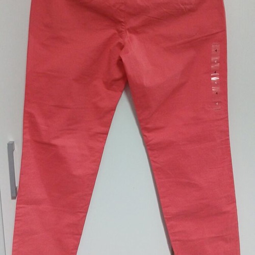 Tommy Hilfiger women's pants new, elastic, red and pink, size M