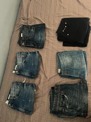 Πακέτο τζιν σε άριστη κατάσταση, μέγεθος M, Pull & Bear και Bershka