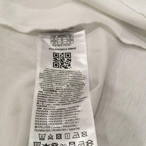 Guess Men T-shirt M new, white