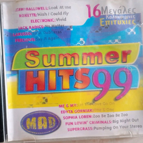 Summer Hits 99 CD used, 16 big hits