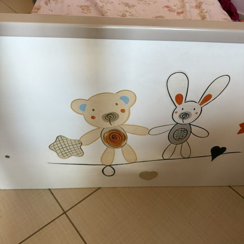 Mothercare baby cot used, converts to toddler bed 0-6 years