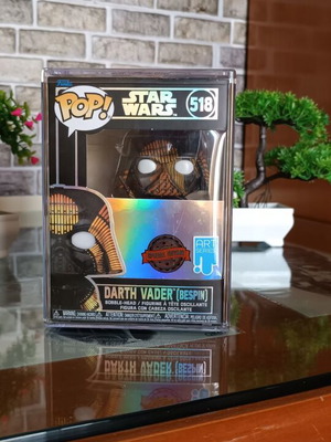 Funko POP! Star Wars - Дарт Вейдър Беспин (Серия на артисти) #518 (Ексклузивен)