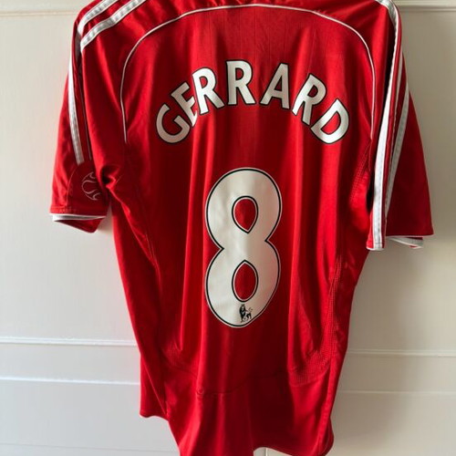Liverpool Gerrard jersey used, size M, season 06-07