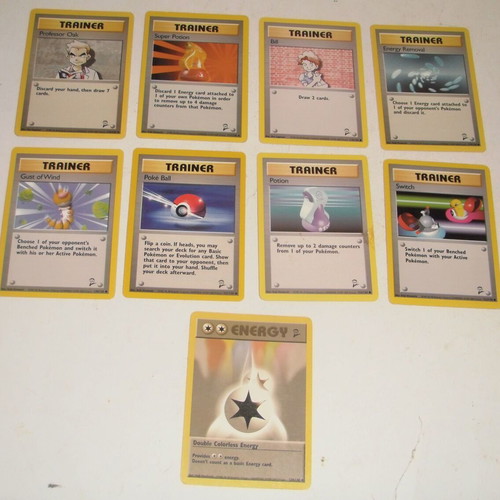 Pokemon cards used, pack of 65 from Base Set 2