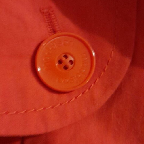 Maddison short trench coat like new, red-coral XL