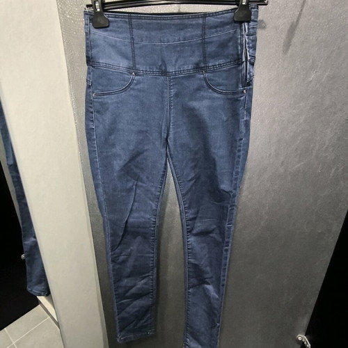 Stradivarius skinny high waist jeans like new, blue, size S