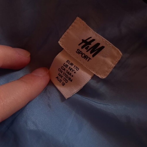 Blue vest like new, size 170 cm for 14 years old
