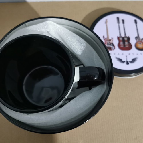 Guitar Heaven mug gift set new