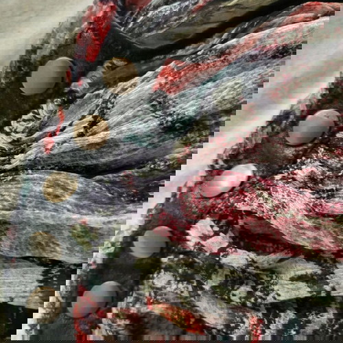 Top multicolor διαφανές μέγεθος Μ σαν καινούργιο