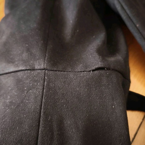 Zara jumpsuit black size S, velvet-like texture, like new