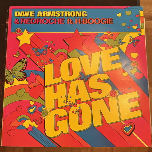 Electronic music vinyl records like new, 4 discs David Guetta, Dave Armstrong, Richie Hawtin, Budai & Vic
