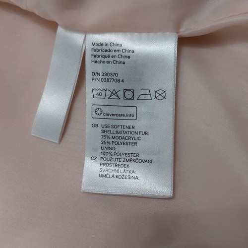 Girls' vest 128 cm pink H&M like new