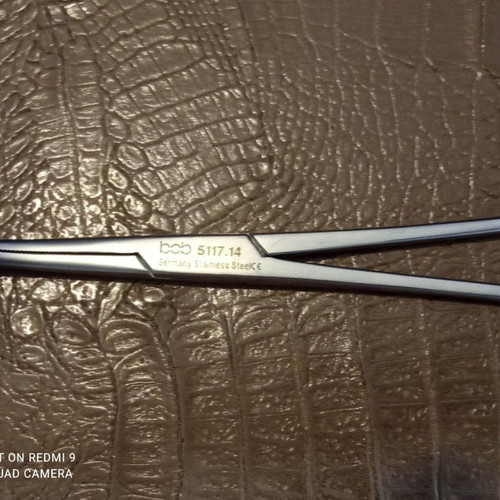 Vintage medical lot used with Microlife stethoscope, 2 scissors and Bayer box
