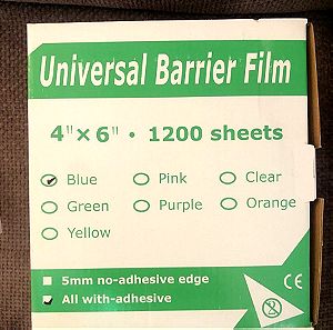 Dental barrier film