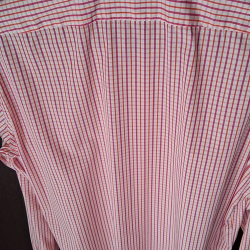 Boss men's shirt like new, pink, size L