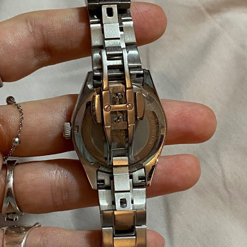 Jcou wristwatch like new, silver women's