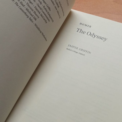 Homer The Odyssey Second Edition book like new