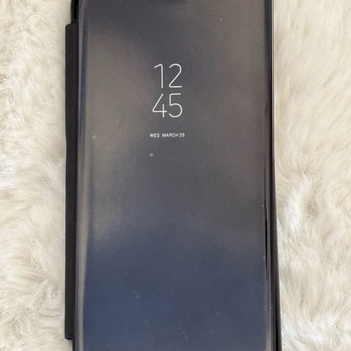 Samsung A20/A30 Flip Case Black Smart View New