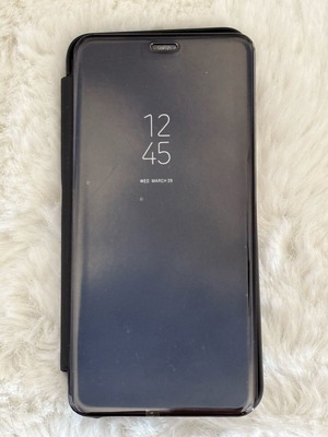 Samsung A20/A30 Flip Case Black Smart View New