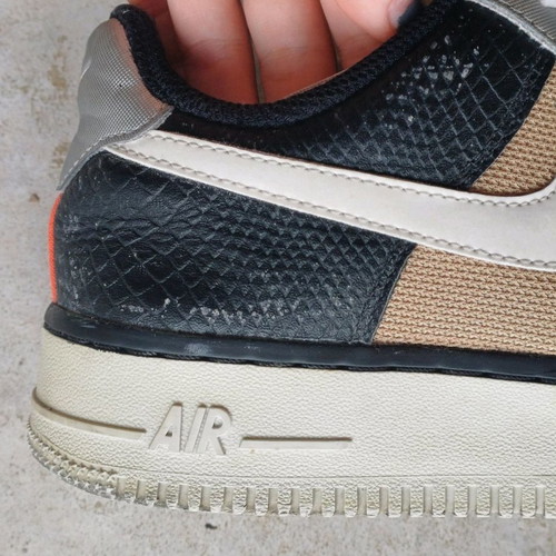 Nike Air Force 1 used athletic shoes size 38.5
