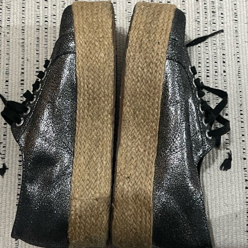 Superga Espadreilles size 39 grey, like new
