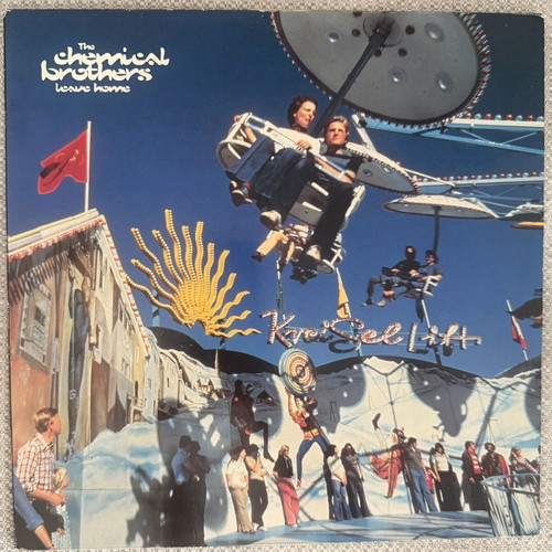 The Chemical Brothers Leave Home vinyl record used, 1995 UK