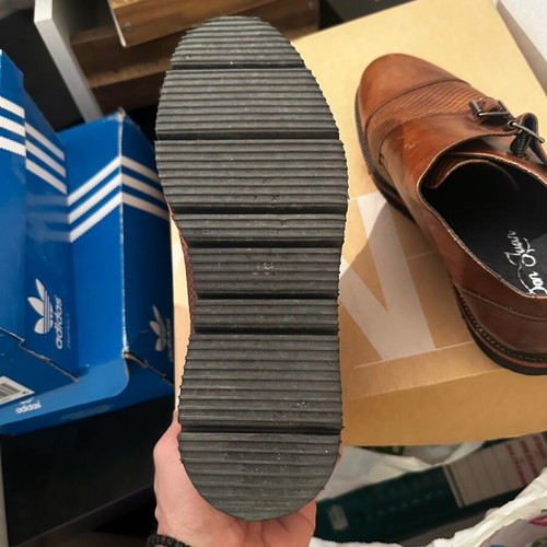 Don Juan leather men shoes like new brown