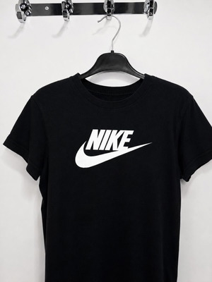 Nike T-shirt, black and white, size L