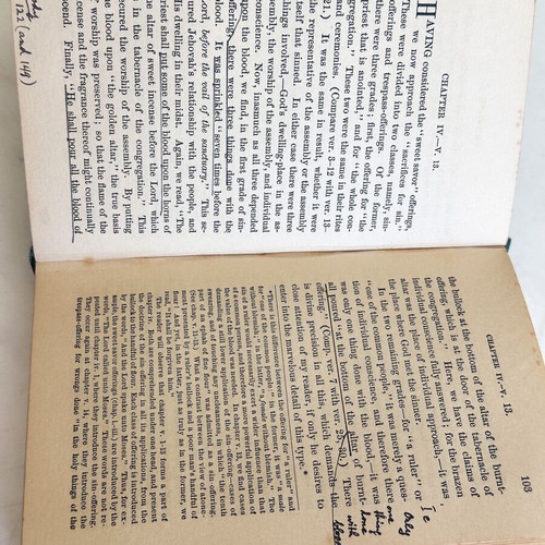 Notes on the Book of Leviticus by C.H. Mackintosh used, 19th century edition