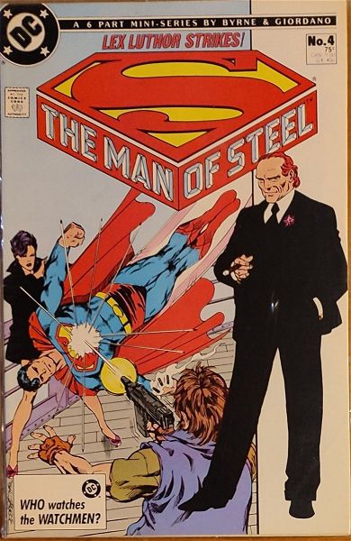  DC COMICS xenoglossa SUPERMAN: MAN OF STEEL (1986)