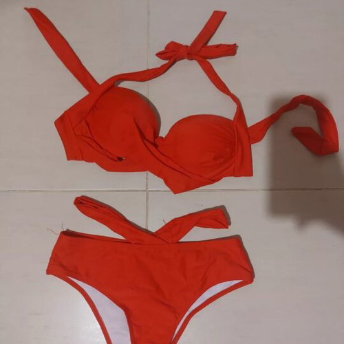 Women's swimsuit new, red, size medium