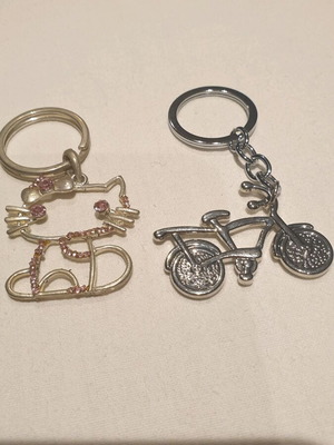Keychains children’s new, pack of 5 pieces