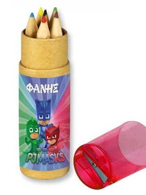 Pj Masks Colored Pencils 10pcs new with name