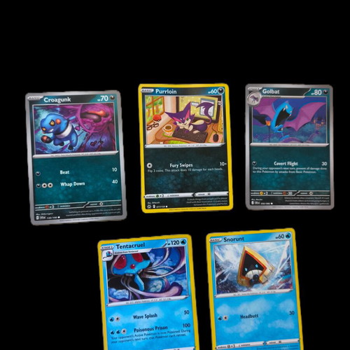 Pokémon Trading Card Game 5 collectible cards
