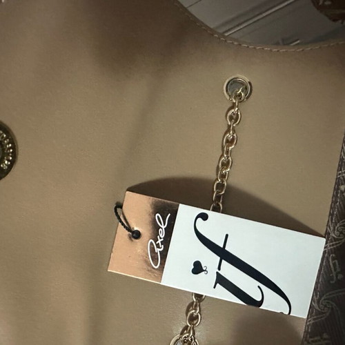 Axel bag new with marble effect and chain strap