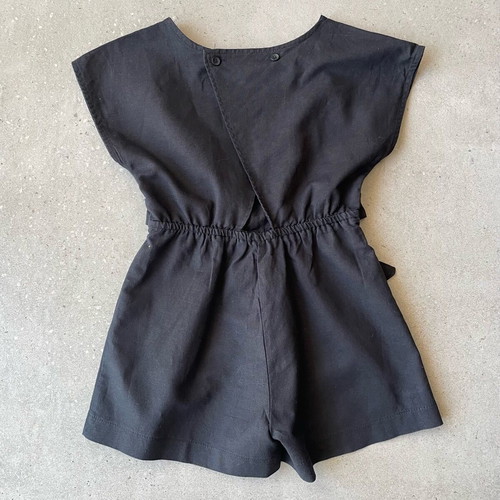 Zara short jumpsuit new for girl 6-7 years black