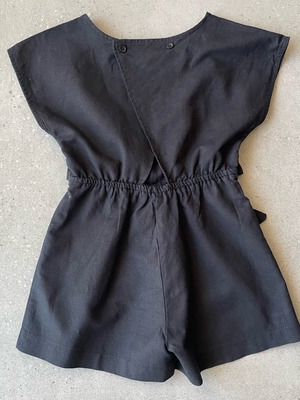 Zara short jumpsuit new for girl 6-7 years black