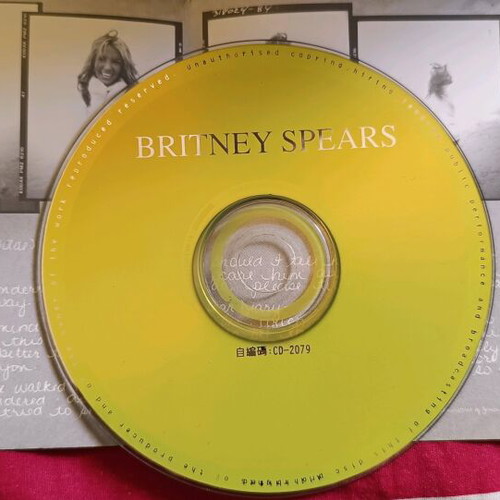 Britney Spears Oops! I Did It Again CD used, China edition