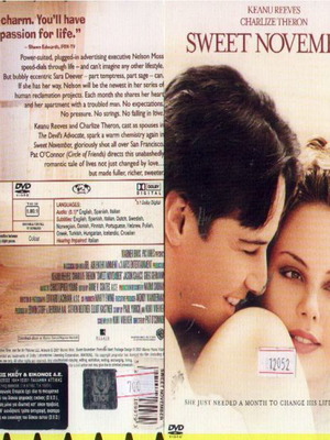 Sweet November DVD употребяван, романтичен драматичен с субтитри