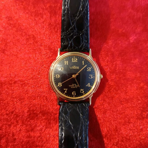 VINCA men's quartz watch used