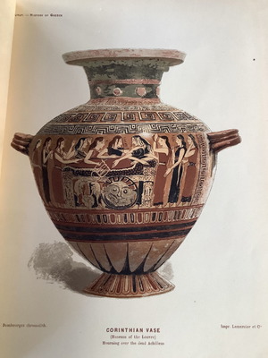 Corinthian black-figure hydria used by Painter of Damon, Etruria