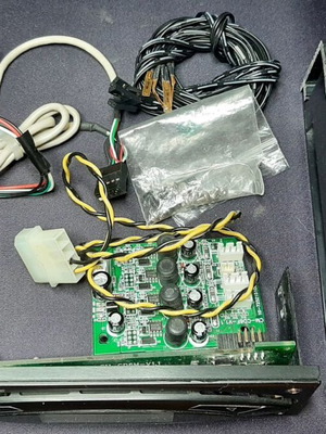 CoolerMaster Cool Drive 6 used, controller with display and sensors