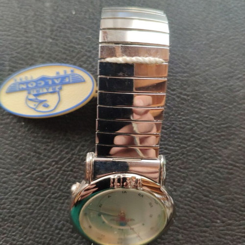 Falkon watch unused, silver
