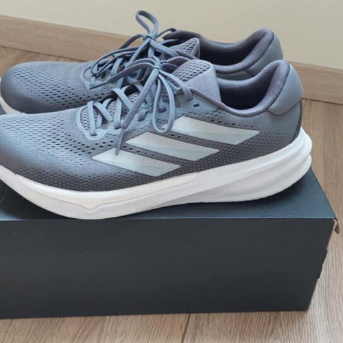 Adidas Supernova Stride athletic shoes like new, gray, size 46 2/3