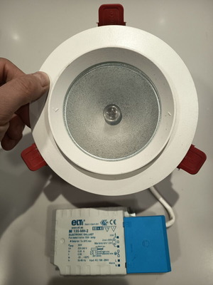 Φωτιστικά HQI σαν καινούργια, πακέτο 10 τεμαχίων