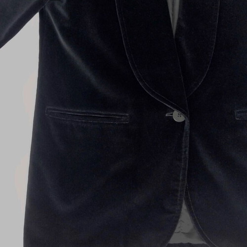 Bogner Black Velvet Jacket used, size S/M, oversized fit