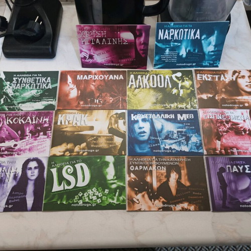 Informative pack "The Truth About Drugs" new